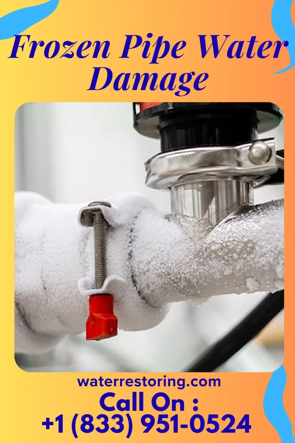 Frozen Pipe Water Damage in Accident, MD